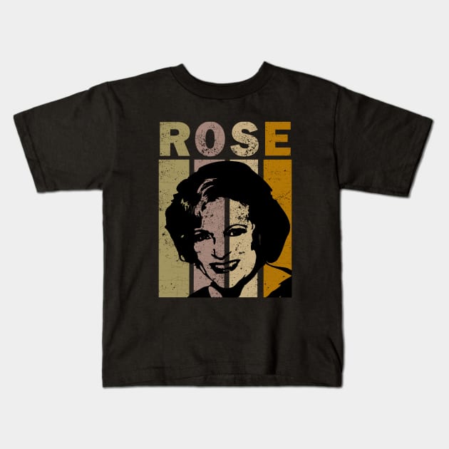 Rose Nylund Kids T-Shirt by valentinahramov